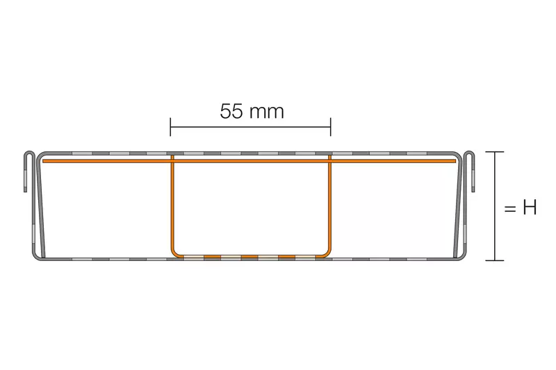 Genomskärningsritning TROBA-LINE-TL 2