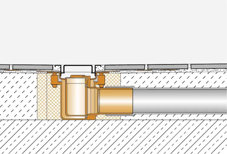Cross-section drawing KERDI-LINE-G3 1