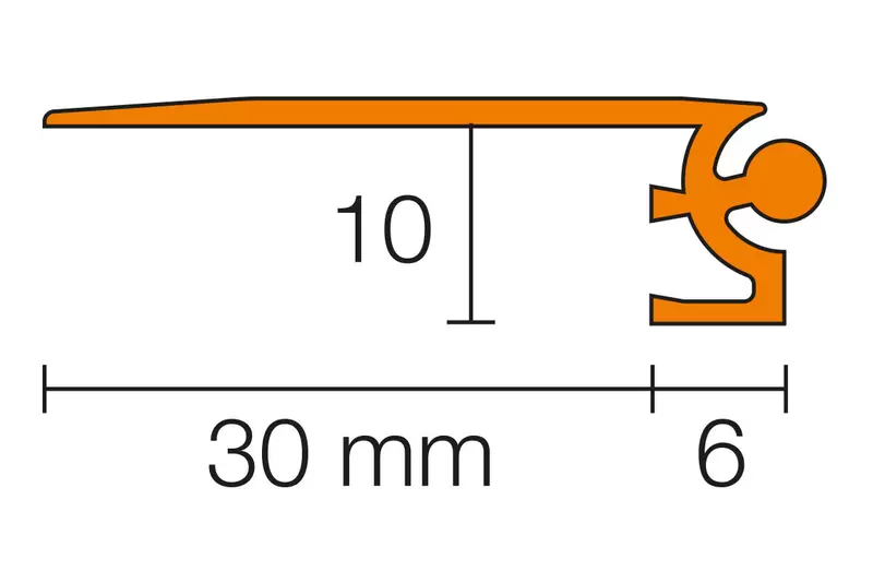Genomskärningsritning DILEX-BT/VTS 1