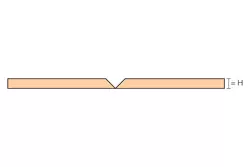 Genomskärningsritning KERDI-BOARD-E 1