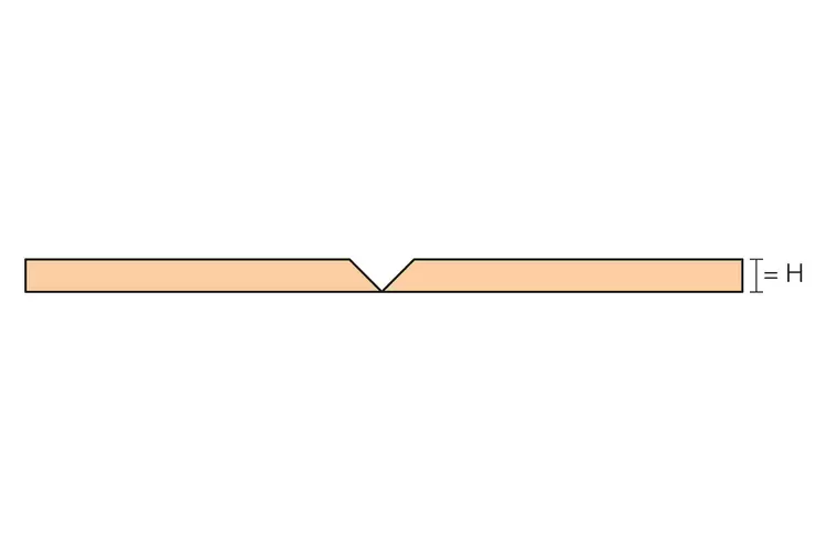 Rysunek przekrojowy KERDI-BOARD-E 1