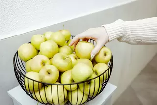 Obstkorb mit &Auml;pfeln