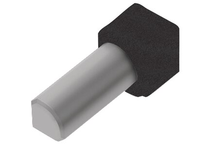 RONDEC INSIDE CORNER 3/8" ALUM MATTE BLK