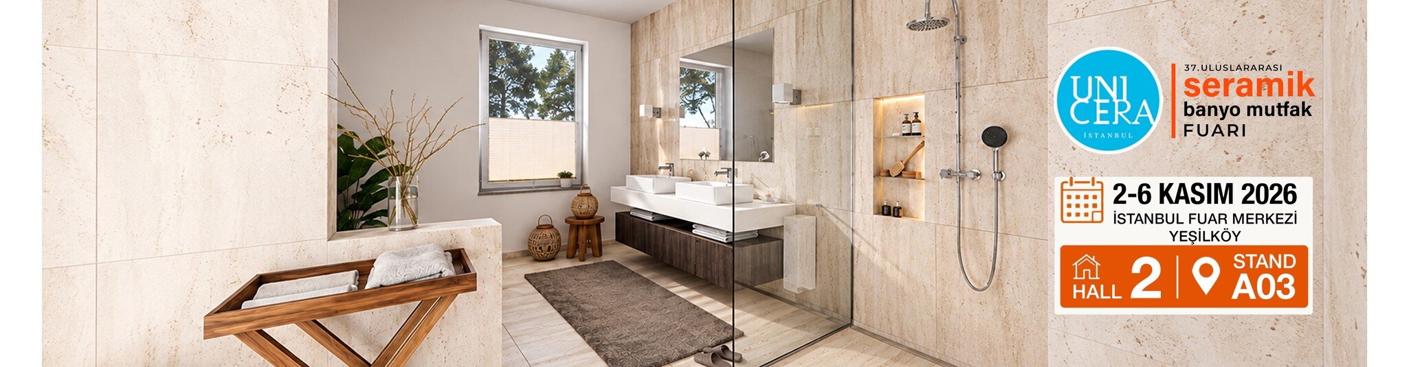 Schl&uuml;ter-Systems UNICERA İstanbul 2026 Seramik Banyo Mutfak Fuarı