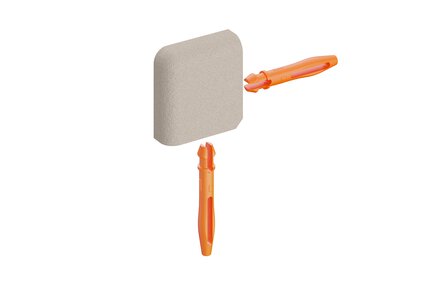 JOLLY ESQUINA EXTERIOR 3/8" ALUM CREMA