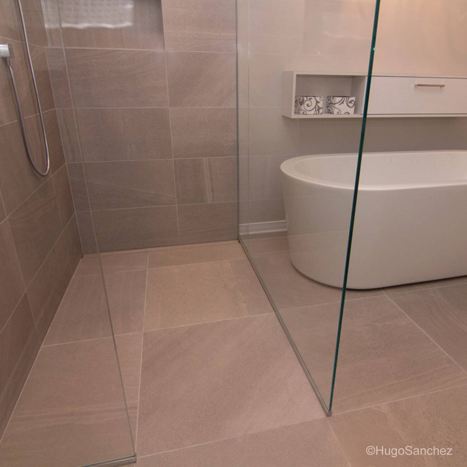 Curbless Bathroom