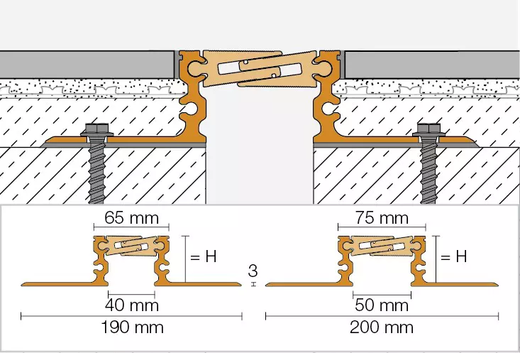 Snittegning DILEX-STF 1