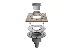 Produktfoto KERDI-DRAIN-SETS OUTDOOR 1