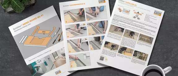 Einbau- und Bedienungsanleitungen von Schl&uuml;ter-Systems-Produkten.