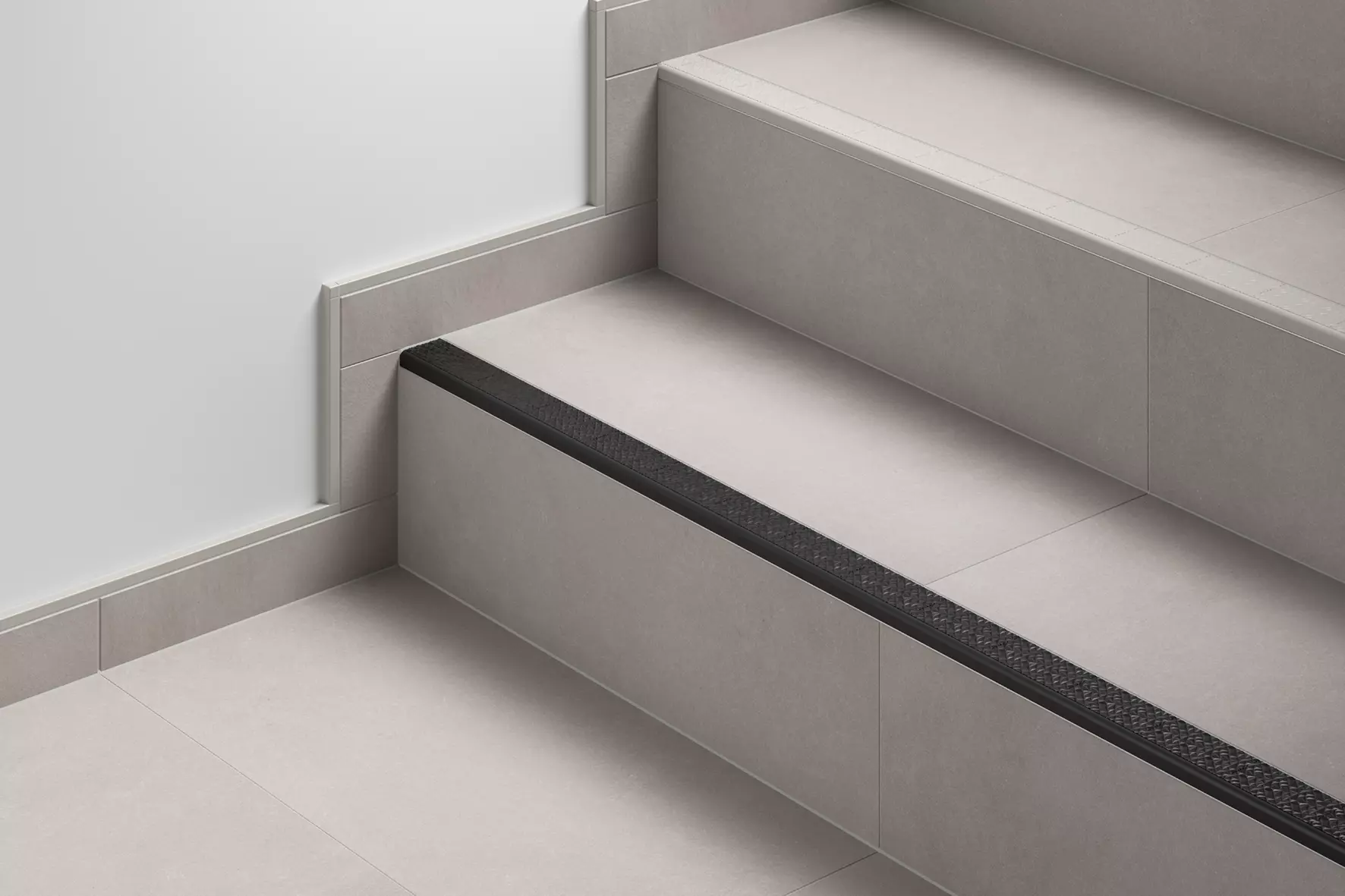 Close-up of women's legs in high heels walking up the stairs