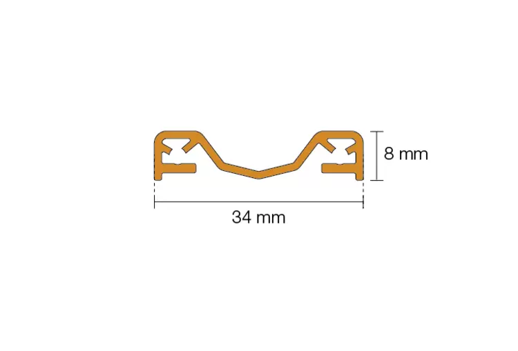 Doorsnedetekening KERDI-LINE-VARIO-COVE 7