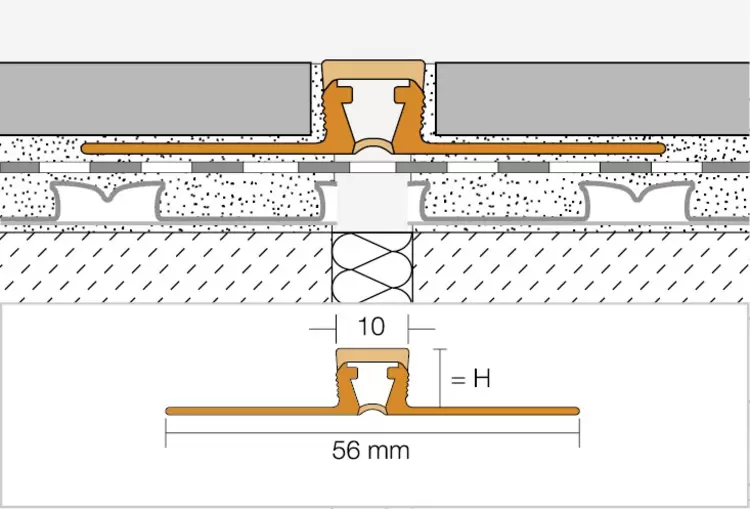Cross-section drawing DILEX-BWB 1