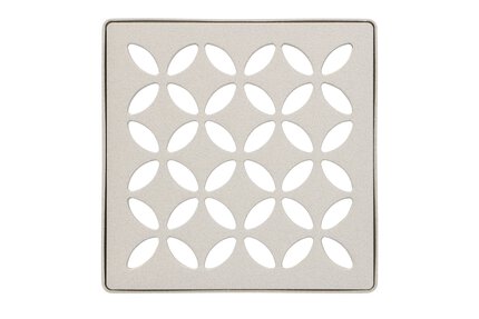 KERDI-DRAIN KIT DE REJILLA 4" FLORAL CREMA
