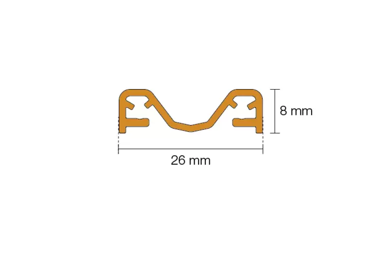 Doorsnedetekening KERDI-LINE-VARIO-COVE 4