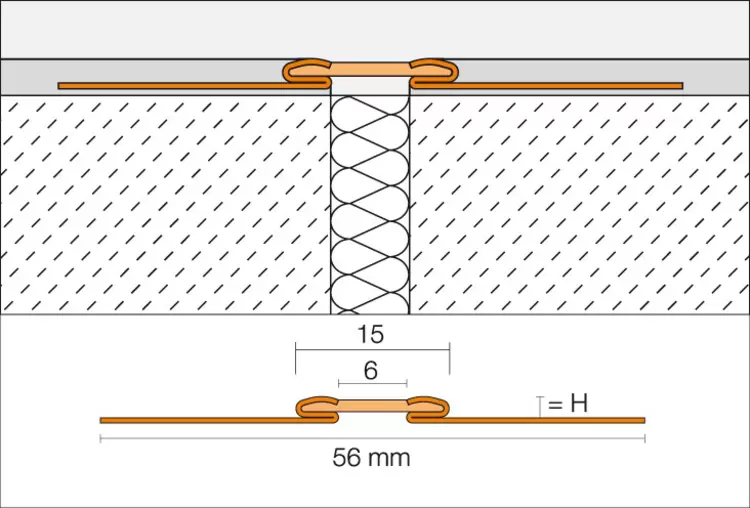 Schéma en coupe DILEX-EKSB 1