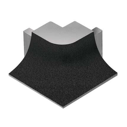 DILEX-AHKA OUT CORNER 90° ALUM MATTE BLACK