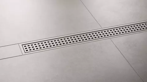Zuhanyz&oacute; TRENDLINE bevonat&uacute; Schl&uuml;ter-KERDI-LINE-B foly&oacute;k&aacute;val