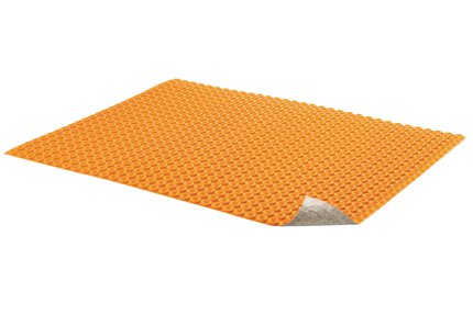 DITRA-HEAT-DUO SHEET 3'2-5/8" X 2'7-3/8" = 8.4 SF