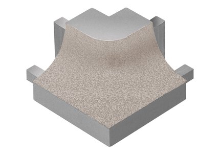 DILEX-AHK ESQ EXT 90° ALUM CREMA